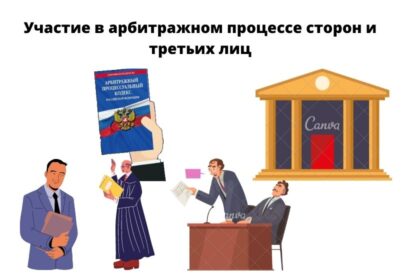 стороны и третьи лица в арбитражном процессе участие в арбитражном процессе сторон и третьих лиц